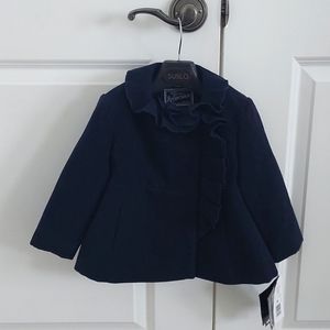 Rothschild Little Girls Faux Wool Coat